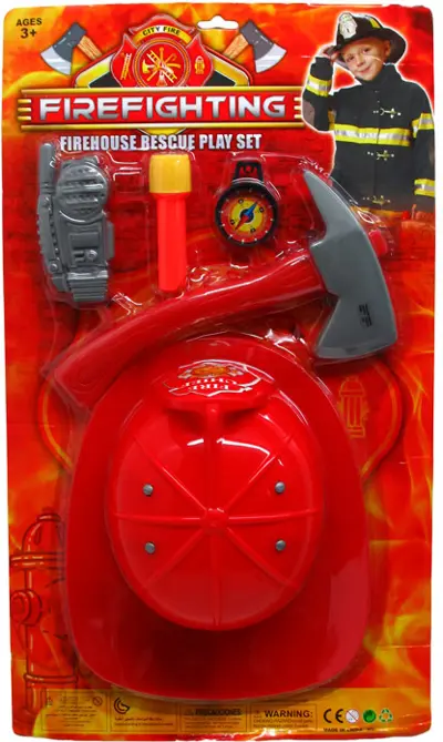 Wholesale 5 Piece Firefighter Playset(24x$7.13)