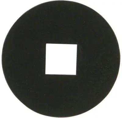 Black Blank Cookware Disk