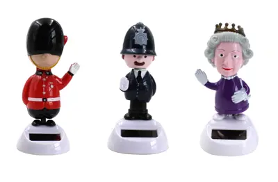 Wholesale British Collection Solar Jigglers(36x$1.64)