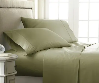 Soft Essentials Premium Embossed Checker Design 4 Piece Bed(12x$23.01)