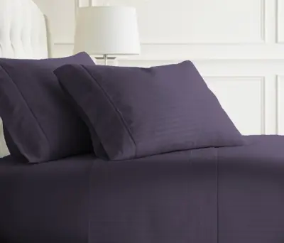 Soft Essentials Premium Embossed Striped Design 4 Piece Bed(12x$23.01)