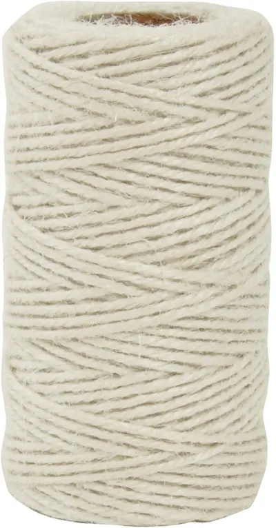 Wholesale Lucky Dip Jute Cord-White, 1.2MMX50M(4x$5.82)