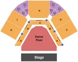 Abba Arena seating map