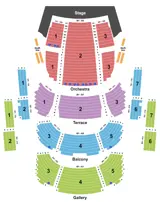 Springer Auditorium At Cincinnati Music Hall seating map