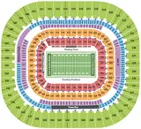 Bank Of America Stadium seating map