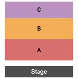 Brava Theater Center seating map