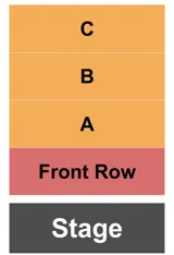 Dallas Children's Theater seating map