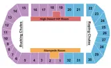 Deschutes County Fairgrounds Expo Center seating map