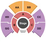 Under The Big Top - Yankee Stadium seating map