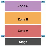 HCC Mainstage Theatre At YPAB seating map