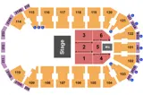 HEB Center at Cedar Park seating map