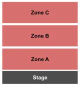 Jones Auditorium at Meredith College seating map