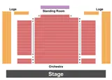 Joyce Theater seating map