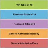 La Porte Civic Auditorium seating map