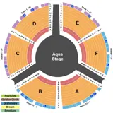 Awakening Theater At Wynn Las Vegas seating map
