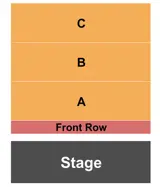 Maltz Performing Arts Center seating map