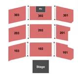 MGM Grand Detroit seating map