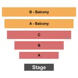 Regent Theatre - MA seating map