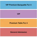 San Jose Improv seating map