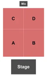 Seminole Casino Brighton Event Center seating map