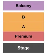 Alberta Abbey seating map