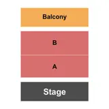 The Guild Theater - Sacramento seating map