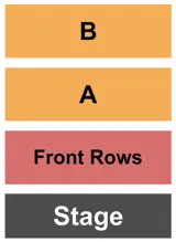 Titus Lecture Hall at Palm Beach Atlantic University seating map