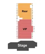 V3 V Theater - Planet Hollywood Resort & Casino seating map