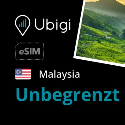 Prepaid-eSIM Malaysia - unbegrenztes - Ubigi
